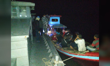 Tim F1QR Lanal Tanjung Balai Asahan Lantamal I Tangkap Penyelundup TKI Ilegal