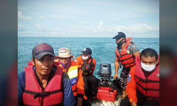Pos TNI AL Singkil Lakukan Pencarian Korban Tenggelam di Aceh Singkil