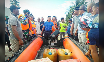 Tiga Nelayan Dilaporkan Hilang Kontak, Posmat TNI AL Tapaktuan Lanal Simeulue Lakukan Pencarian
