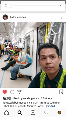Forum Media / Blogger MRT Jakarta (Kamis, 27/12/2018)
