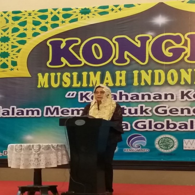 Hadiri Kongres Muslimah, Sri Mulyani Ungkap Peran Penting Perempuan