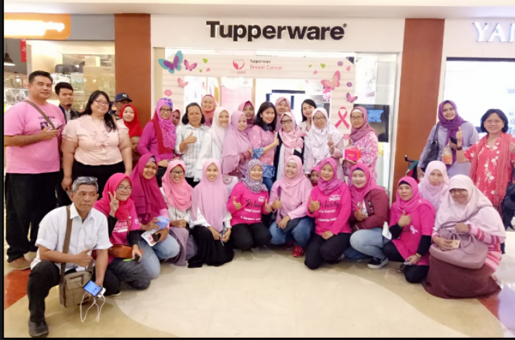 Tupperware Peduli Kanker Payudara di Indonesia