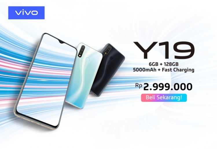 Vivo Y19 Sudah Tersedia di Pasar Indonesia