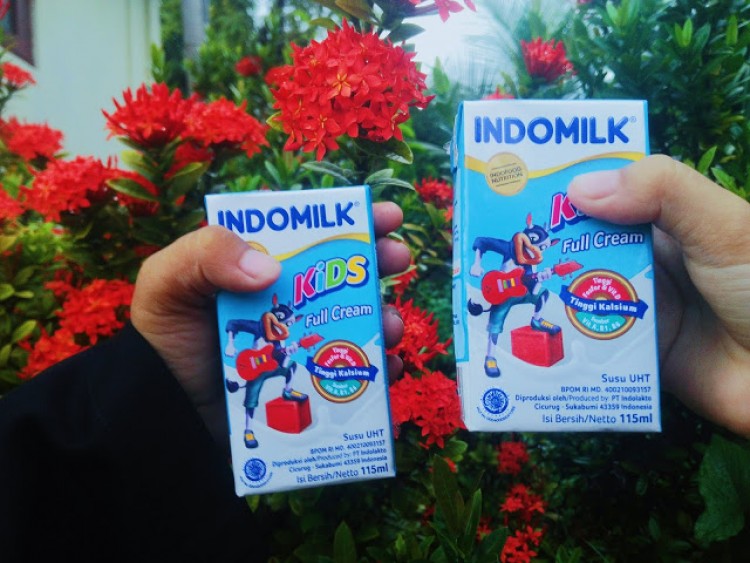 Susu Indomilk UHT Kids Pilihan Kreatif untuk Si Fadil Aktif