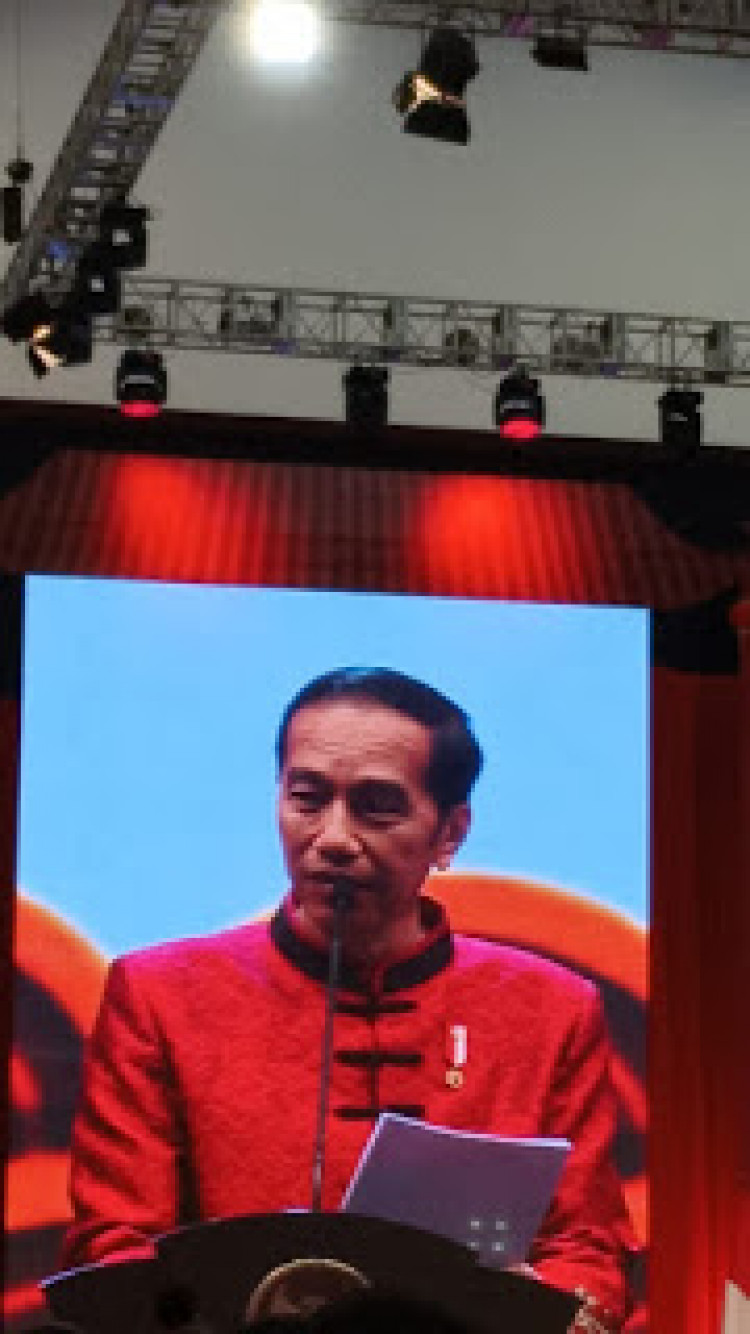 Presiden Jokowi Hadiri Acara Imlek Nasional 2020 di BSD, Tangerang 