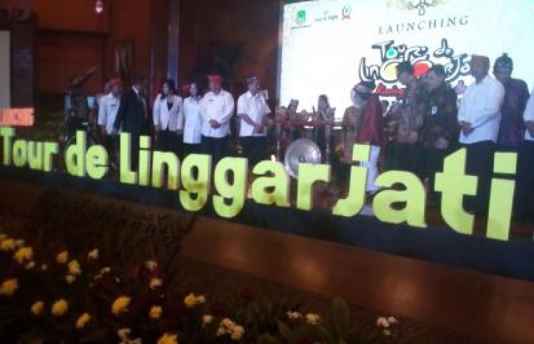Launching Tour de Linggarjati : Ajang Balap Sepeda Internasional di Kabupaten Kuningan 